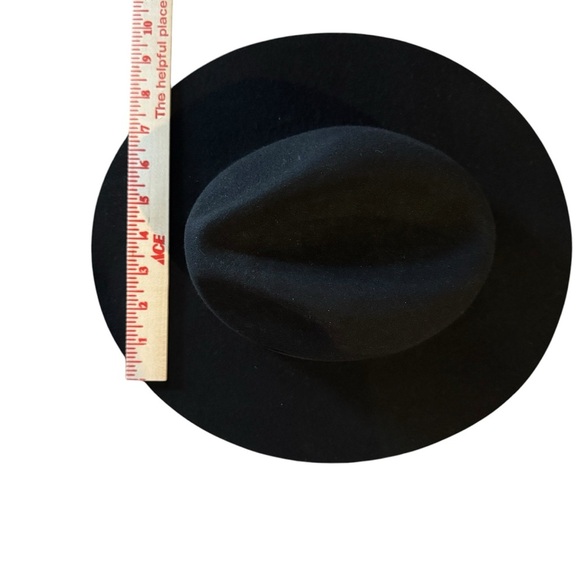 Lack of Color Noir rancher wool fedora wide brim hat classic stylish western - Picture 7 of 9